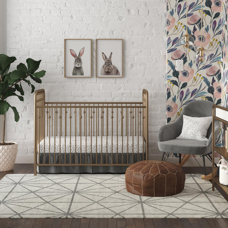 Gold store crib wayfair